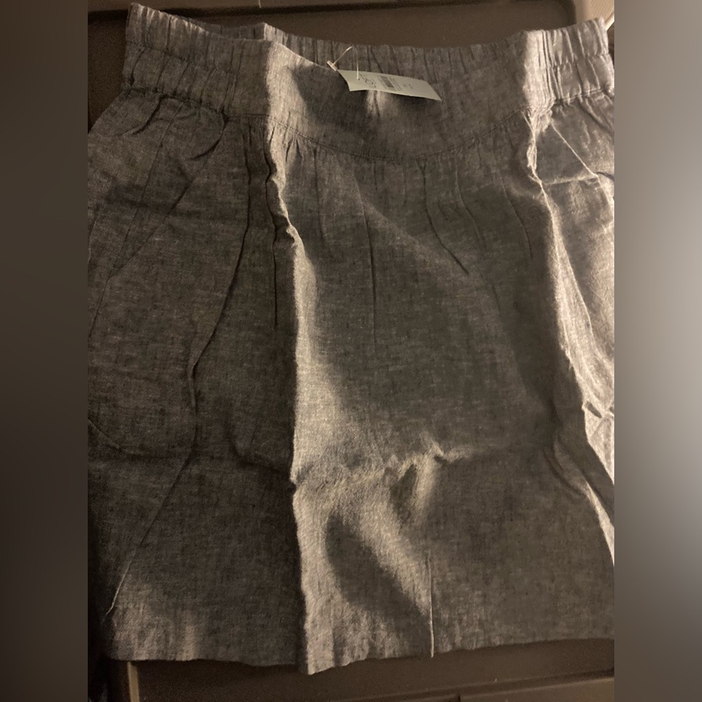 Loft Outlet Chambray Skirt